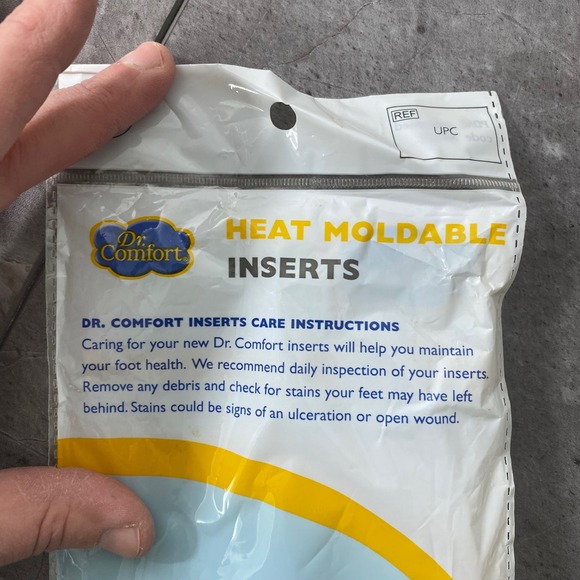 Dr Comfort Heat Moldable Inserts Multi Density Cloud Contour Tech Women 7 8.5 - Picture 5 of 12